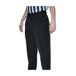 Women's 100% Polyester Pleated Pants w/ Slash Pockets