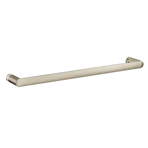 Contemporary Chrome 18" shower door towel bar