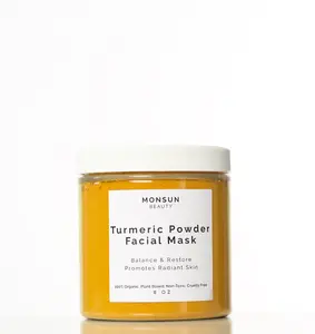 Turmeric facial mask powder -Organic Aromatic Skincare Radiant Skin Repair Repair Plant Moisturizer Sensitive