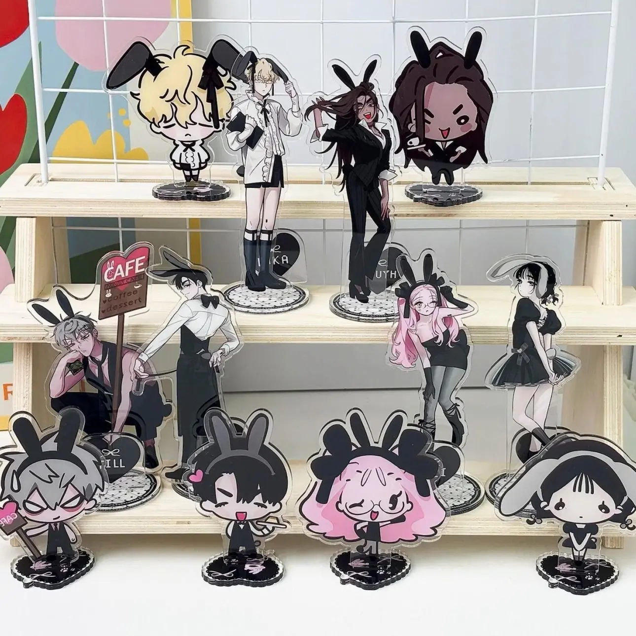 Alien Stage Acrylic Stand | Regular & Chibi Style | Ivan Till Sua Mizi Hyuna Luka | Anime Collectible Birthday Gift