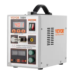 Spring new arrivals Battery Spot Welder, 788H Pulse Spot Welder & Battery Charger, Portable High-Power Battery Welding Machine with 2 Welding Modes and LED Lighting for 0.15mm Pure Nickel, 18650 14500 Battery Packs