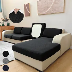 Modern Elastic Sofa Cover, Triangle Pattern, Fits Single/dual/triple/four-Seat Sofas, Pet-Friendly, All Seasons, Dustproof Sofa Cover
