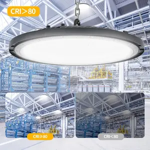 1 Piece LED Circular Ultra-Bright Light, Led Outdoor Light, Ufo Industrial Mine Lamp, Cool 100w/200w, Ideal for Garage, Garden, Factory, Stadium, Warehouse