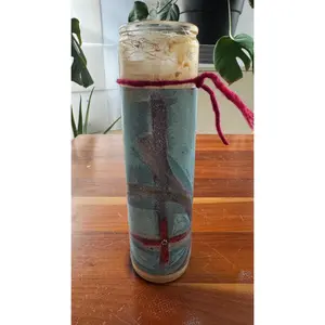 Custom Reiki-Infused Candle – One-of-a-Kind Ritual Candle for Prayer, Magic, Manifestation, & Spells | 7-Day Search Candle