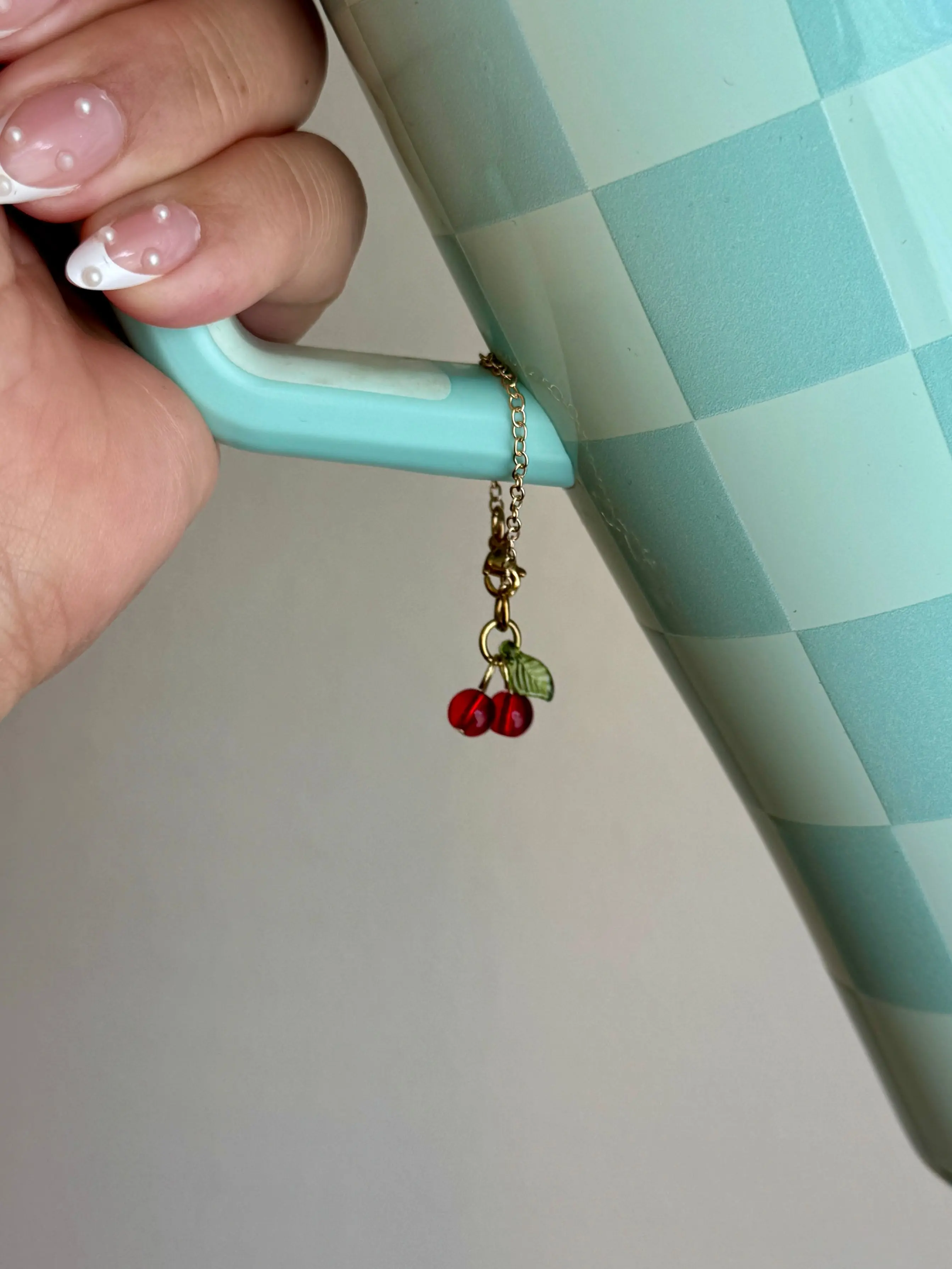 Sweet Cherries Tumbler Charm Sweet Cherries Tumbler Charm