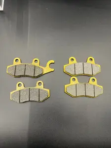 2 Pairs of Ceramic Brake Pads For GY6 Mopeds, Scooters, ATVs