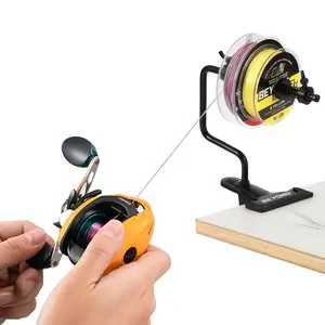Beyond Braid EZ Fishing Line Spooler – Portable Table Mounted Reel Spooler for Spinning & Baitcasting Reels – Adjustable to Fit Multiple Size Spools of Fishing Line