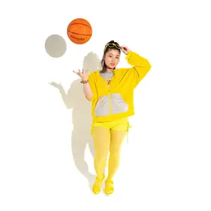 A Leading Role x Teletubbies Premium Adult Laa-Laa Zip Up Hoodie