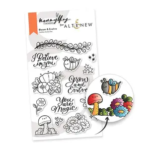 Bloom & Evolve Stamp Set