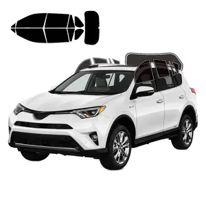 Precut Window Tint Film for Toyota Rav4 2013-2018 All Side+Rear Windshield Any VLT 2Ply Anti-Shatter, UV Block, Privacy Protection, No Trimming Needed,Heat & Glare Reduction