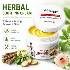 Herbal Soothing Cream for Itching & Insect Bites, Premium Plant Extract Skin Relief Balm, Fast Absorbing Mosquito Bite Cream, Gentle Anti-Itch Care for Outdoor, Travel, Camping & Daily Use, 30g