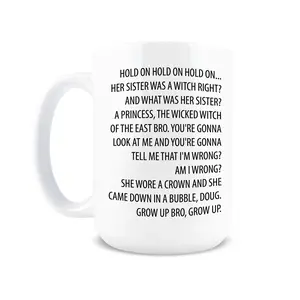 Viral Witch Mug – “The Wicked Witch of the East, Bro!” Coffee Cup