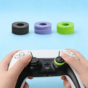 Precision Rings for Gaming Controllers Aim Assist Motion Control Accessory Compatible with PS4 PS5 Xbox One Series X Switch Pro Scuf Black Purple Green