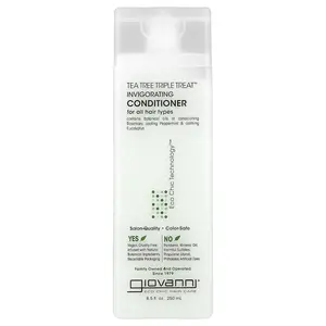 Giovanni Tea Tree Triple Treat™, Invigorating Conditioner, For All Hair Types, 8.5 fl oz (250 ml)
