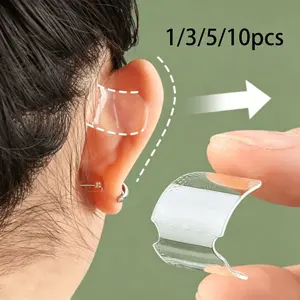Ear Stickers Press Correction, Self-Adhesive Invisible Ear Correction Tape, Comfortable and Safe Ear Lifting Patches for Role Playing and Costumes