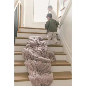 Hugs Heirloom Rose Blanket