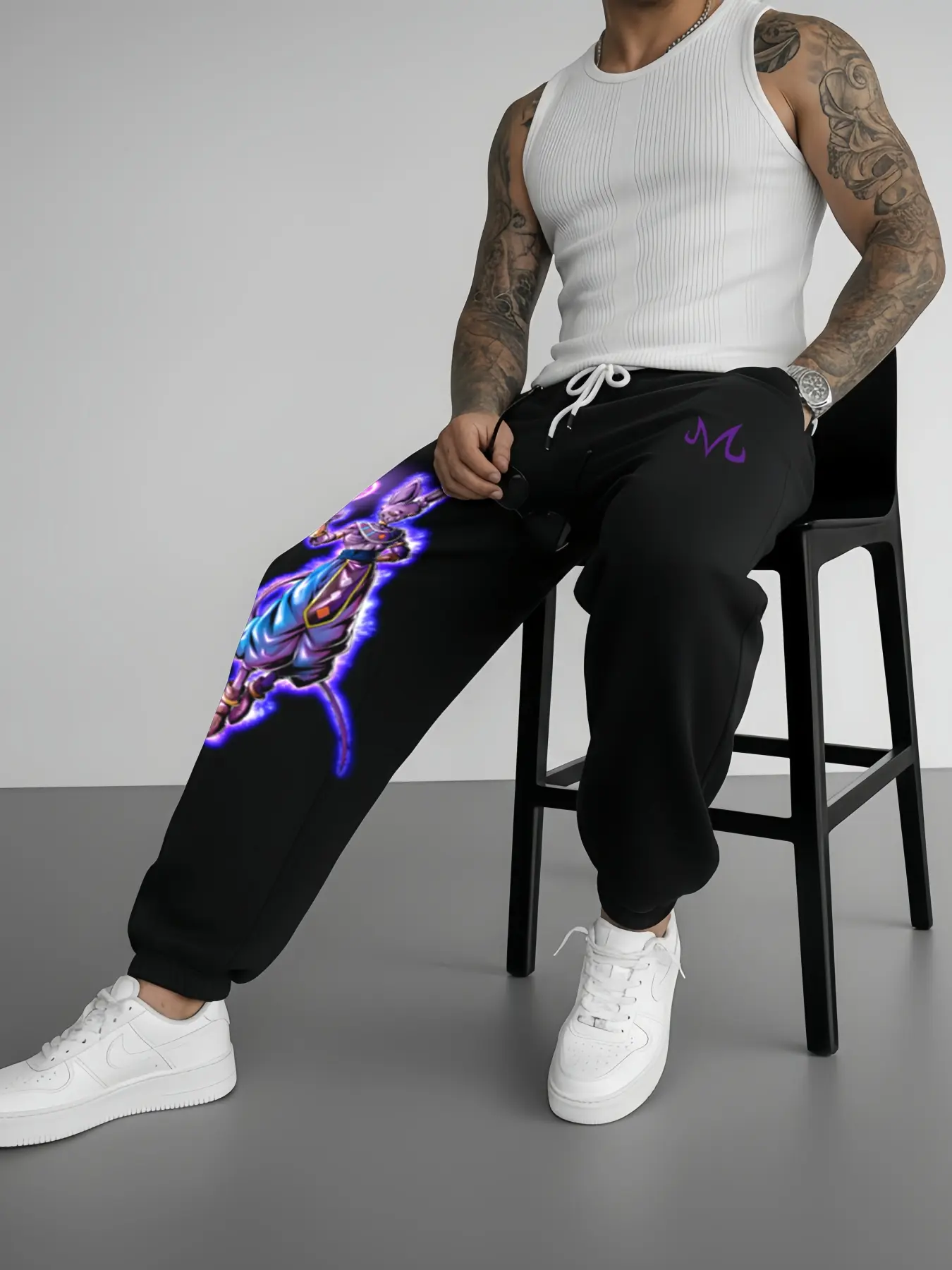 Active Athletic Workout Jogger Sweatpants, Women's Stylish Skinny Jogger Pants with Drawstring Waist,Fitness & Casual Streetwear
