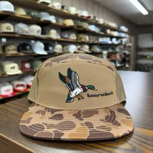 Mallard 7 Panel Hat - Duck Camo