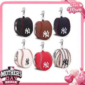 MLB  Key Chain Pouch for Game Day Essentials & Casual Fan Gear,Portable Wallet for party,holiday and daily use,Team logo design, 108