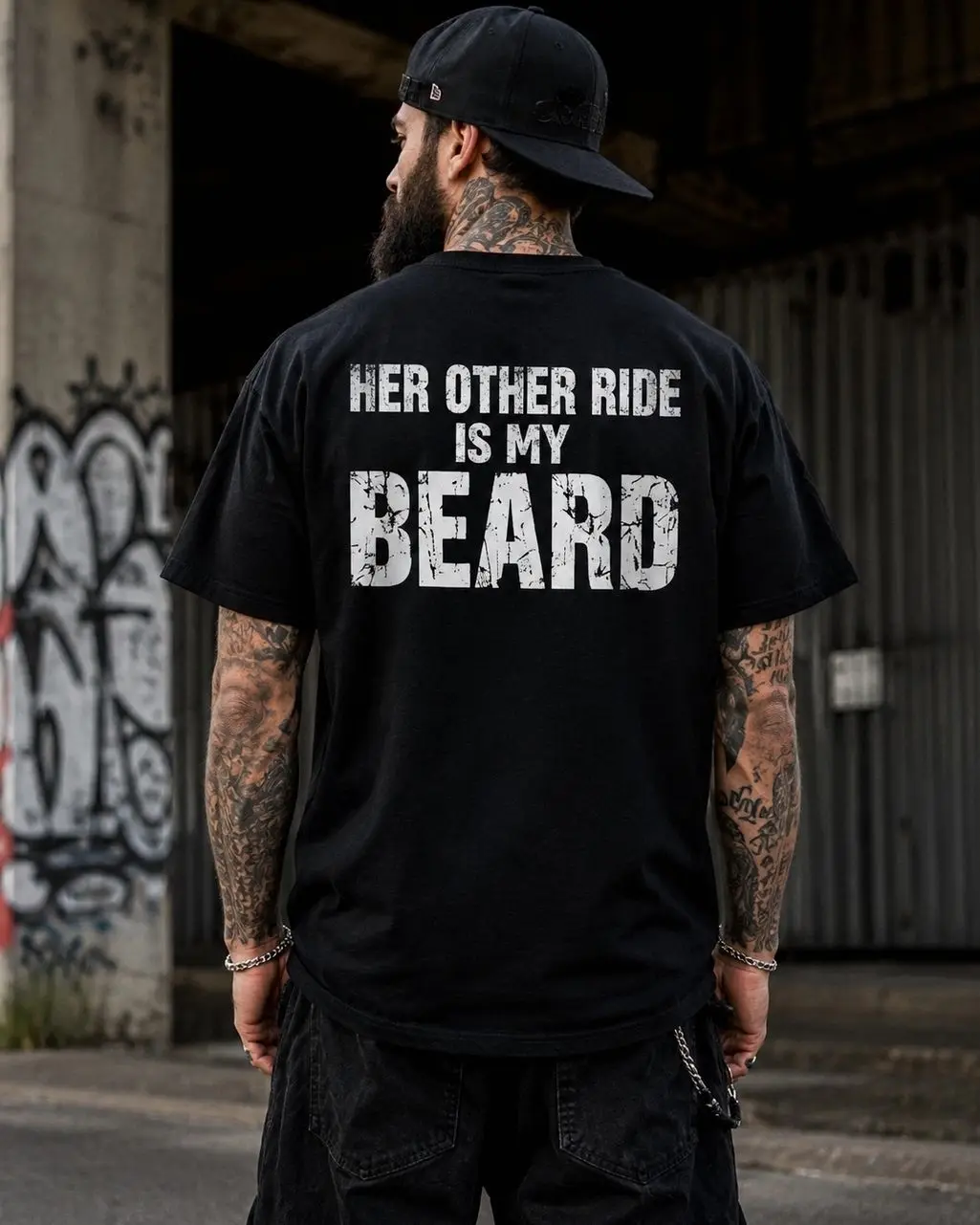 Her Other Ride Is My Beard T-Shirt