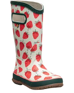 Bogs Girls' ' Skipper Ii Strawberries Rainboot - 73316-356