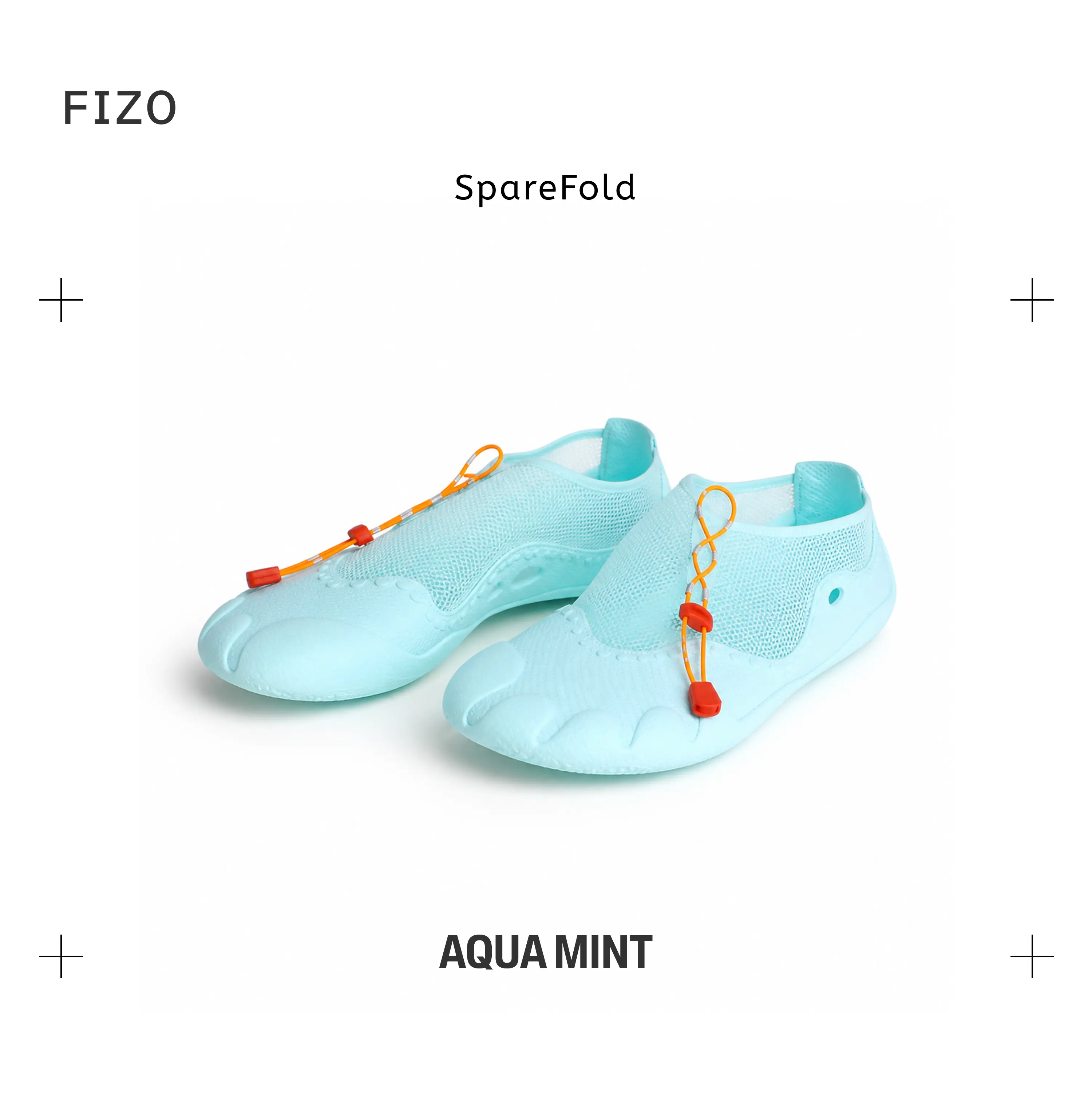 SpareFold Foldable Water Shoes for Women & Men, Lightweight 3D-Printed Beach Shoes for Travel, Pool, Surf, Boating & Outdoor Adventures #summerfinds