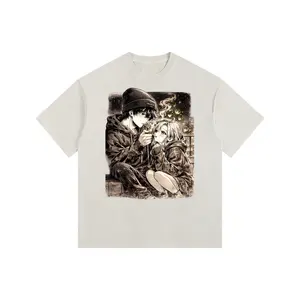 Women's Vintage Washed Oversized Short-Sleeve Cotton T-Shirt, Streetwear Apparel Garment with Soft Cotton Fabric