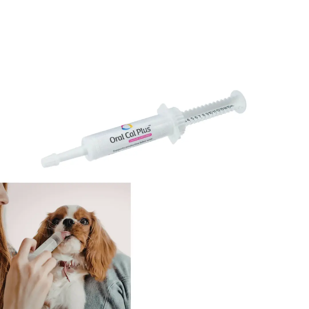 Breeder's Edge Oral Cal Plus Gel Canine Nutritional Supplement Supplies for Dogs & Cats - 15 ml Tube or 30 ml Tube