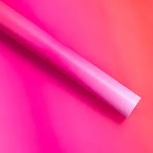 Gradient Birthday Wrapping Paper Roll - Mini Roll - 17 Inch x 10  - Hot  - Orange Wrapping Paper  for Girls Boys  Birthday, Wedding, Holiday,  Shower Packing