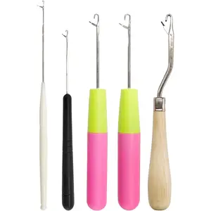 5 count Latch Hook, Different Sizes Small Crochet Hooks for Hair 5 count Latch Hook, Different Sizes Small Crochet Hooks for Hair