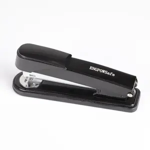 ENGPOWSafe Basics Desktop Office Stapler, Lightweight,  Non-Slip, Black