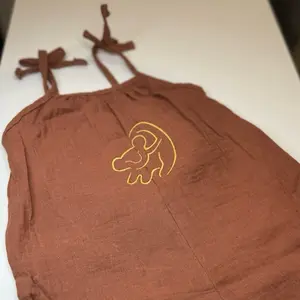 Wildly Cute: Simba-Inspired Toddler Romper summer outfit
