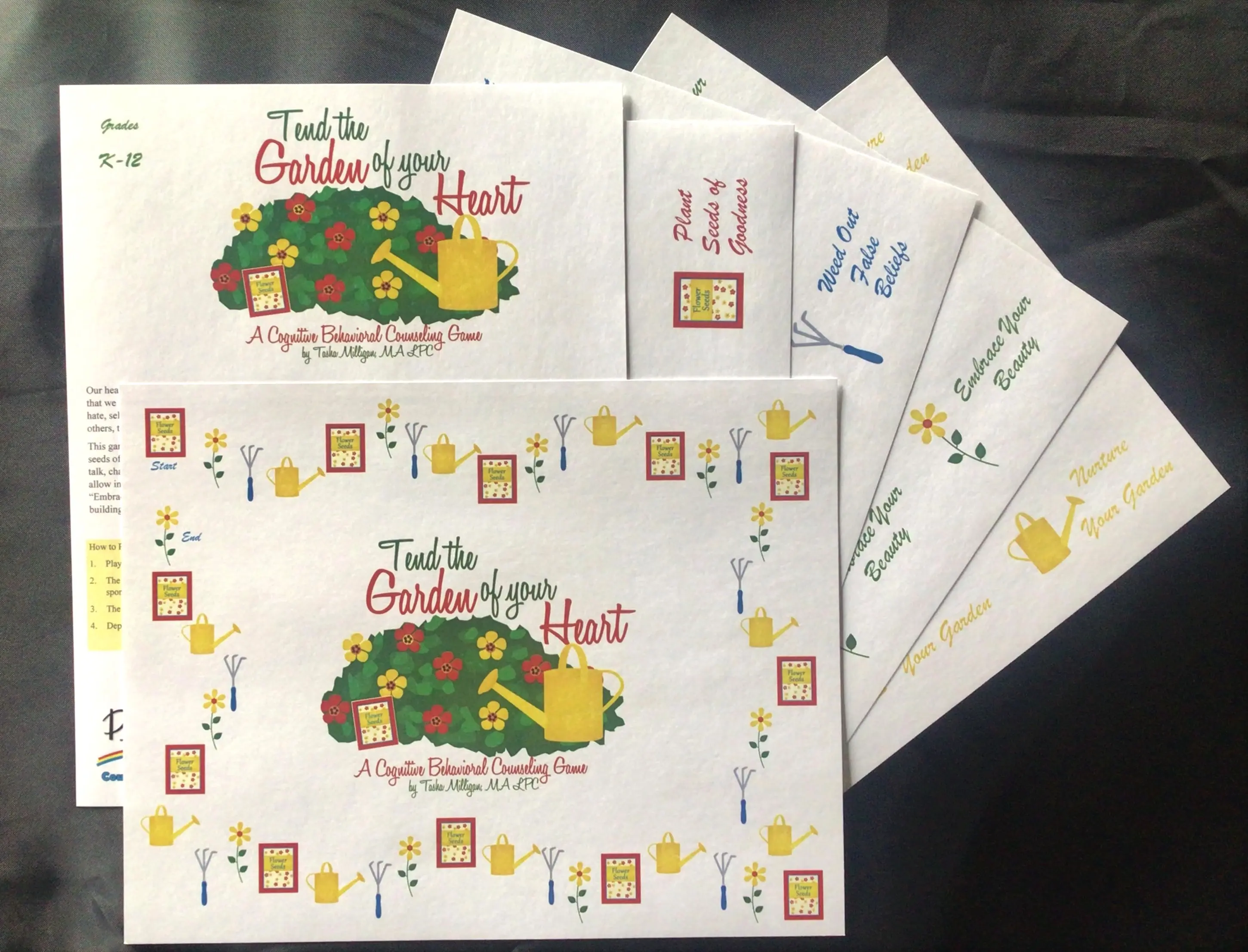 Tend the Garden of Your Heart: A CBT Counseling Game