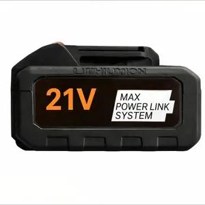 21V Lithium-ion Battery Pack, Rechargeable Replacement Battery for 21V Cordless Power Tools