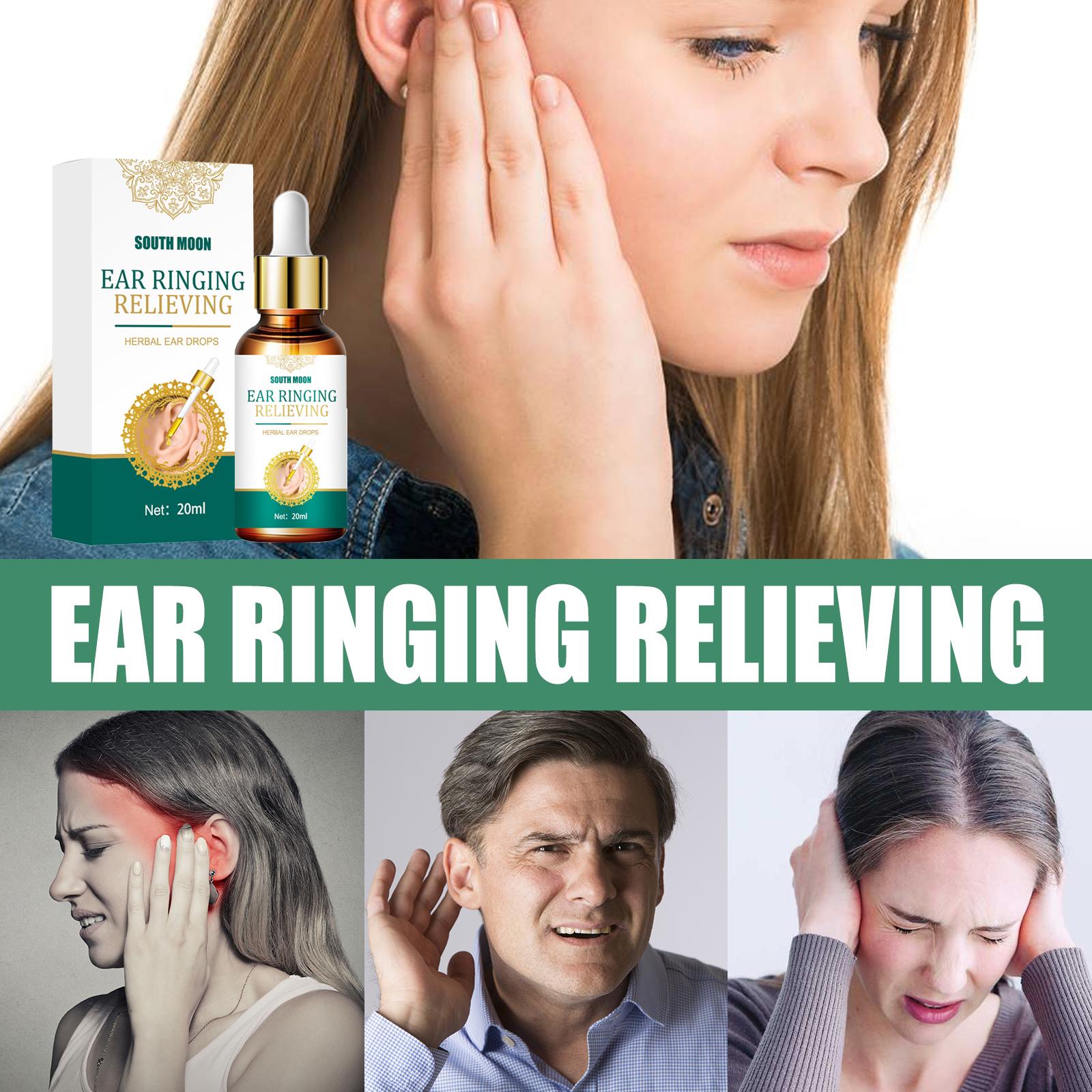 Tinnitus Ear Drops - Relieves Tinnitus and Ear Itching.Ear Care External Ear Drops for the Inner Ear.fallout.Tinnitus, ear congestion, sleep quality, noise, otitis externa, otitis media