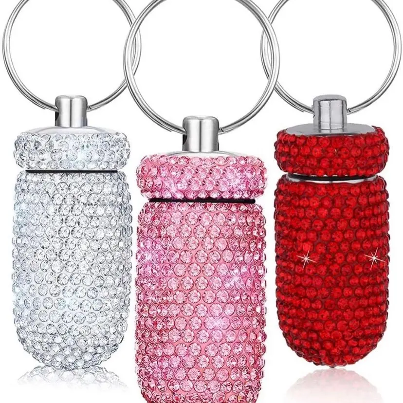 Supplement keychain holders
