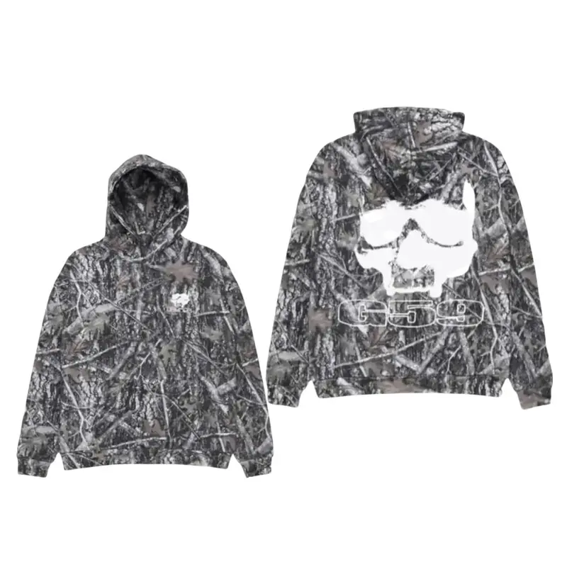Vintage Unisex G59 Skull Camo Graphic 3D Hoodie for Men and Women, Outdoor Streetwear 3D Hoodie, Graphic Hoodie, Cool Unisex Fashion Top