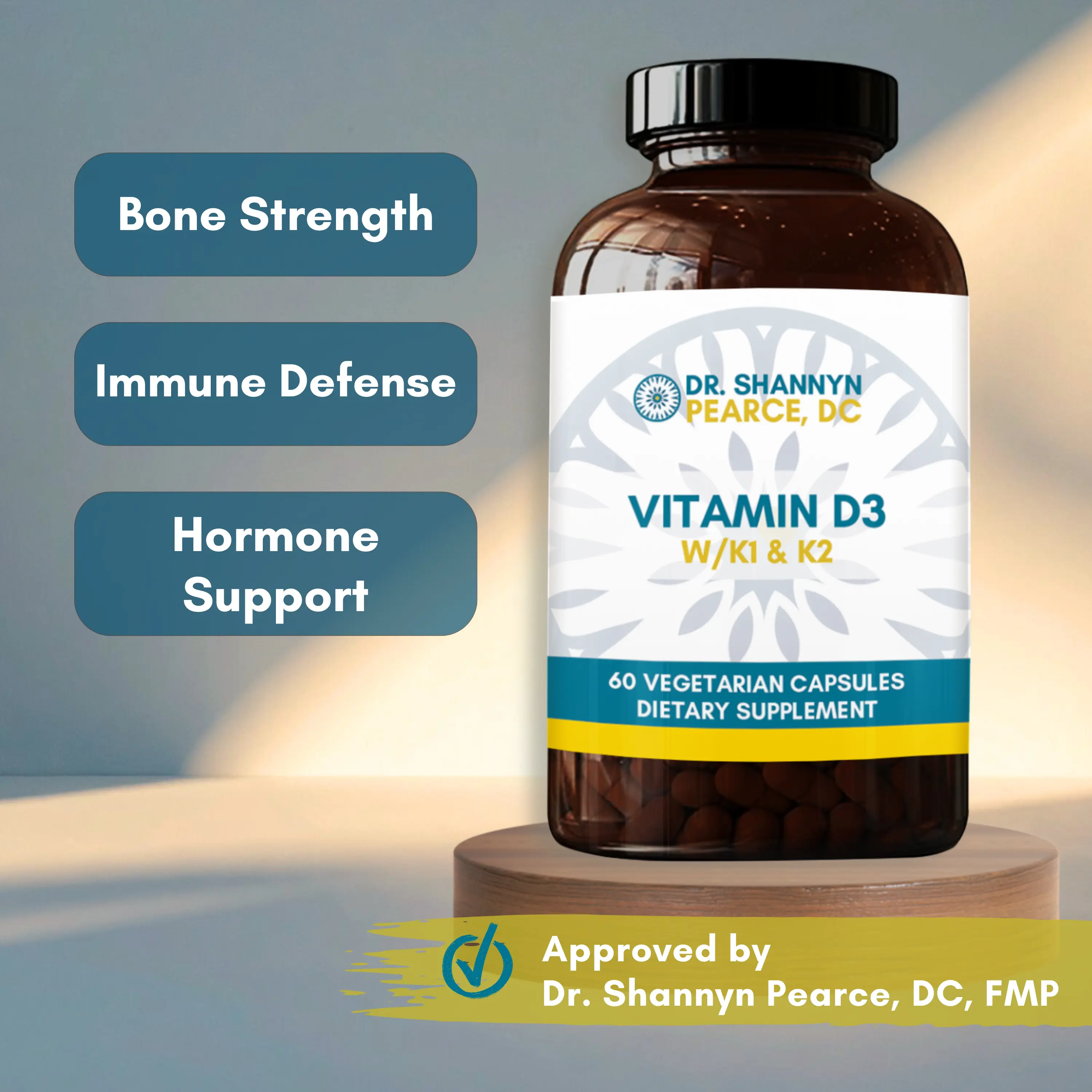 VITAMIN D3 W/K1 & K2