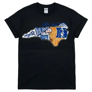 [FreeShip] Duke Blue Devils Aesthetic Tee - Premium Comfort Colors Soft Cotton - Trendy College Game Day Outfit for Fans