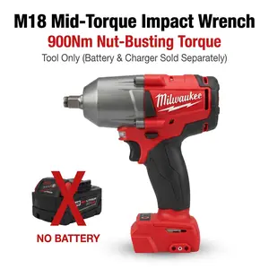Milwaukee M18 900Nm Cordless Impact Wrench ,garage use