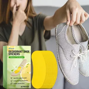 Plant Extracts Deodorant Shoe Sticker, Shoe Deodorizer, 1 Box Sports Shoes Odor Deodorizing Sweat Absorbing Fragrance Shoe Sticker, Household Cleaning Supplies