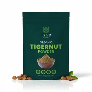 Tygr Naturals Organic Tigernut Powder 100% Whole Food Superfood for Digestion Support Clean Energy No Additives No Preservatives 300g - Healthcare