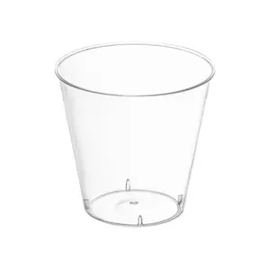 1 oz. Clear Plastic Shot Glasses