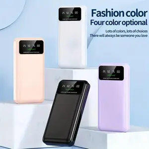 30000mAh Power Bank Portable Charger PD20W Fast Charging External Battery Pack with USB-C in/Output & Flashlight for Outdoor Camping Travel Essential Phone Powerbank for iPhone 17 16 Samsung S25 S24 etc.
