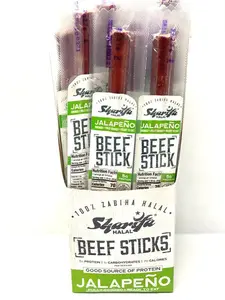 JALAPEÑO HALAL BEEF STICK BOX (16 Sticks) JALAPEÑO HALAL BEEF STICK BOX (16 Sticks)
