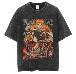 Rengoku Oversized “Anime” Gym Shirt