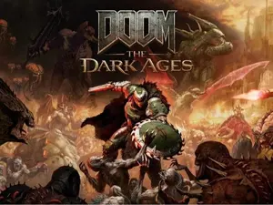 DOOM The Dark Ages 2025 Poster, Gaming Poster Ver 3