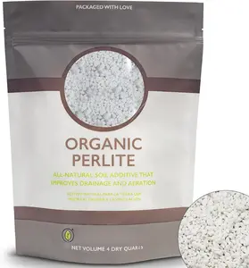 Perlite by   4qts.  Soil Additive for Indoor & Outdoor Container   Enhanced Drainage for Optimal Growth