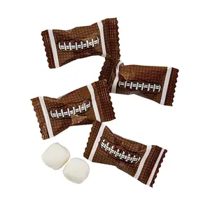 14 oz. Football Wrapped Classic Buttermints - 108 Pc.