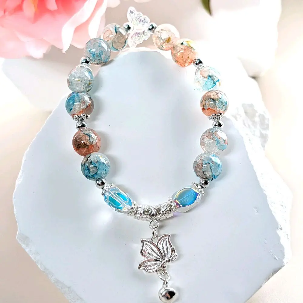 Enchanted Forest Bracelet,  Echo-Friendly Artisanal Jewelry